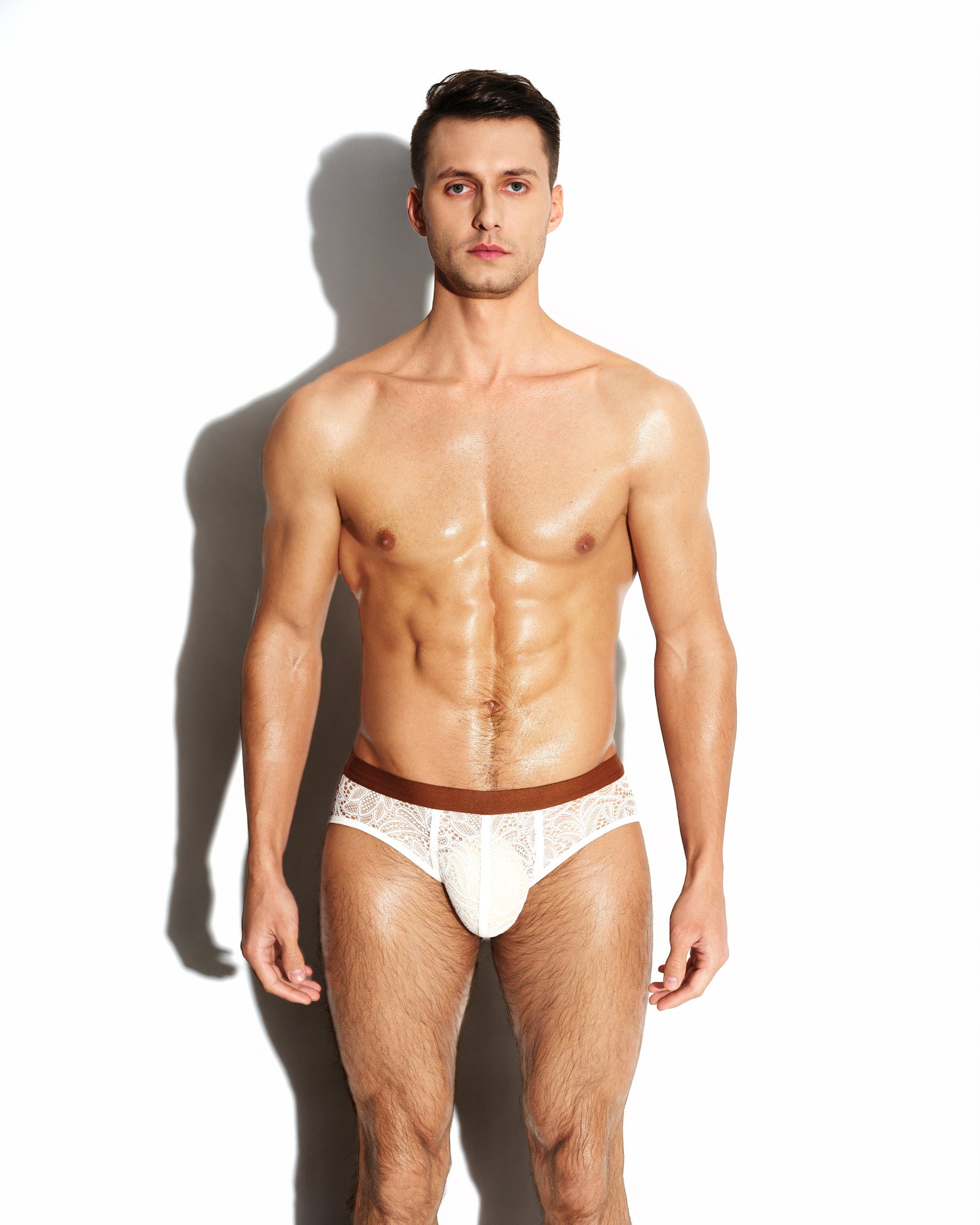 Spliced Lace Brief - product view 3