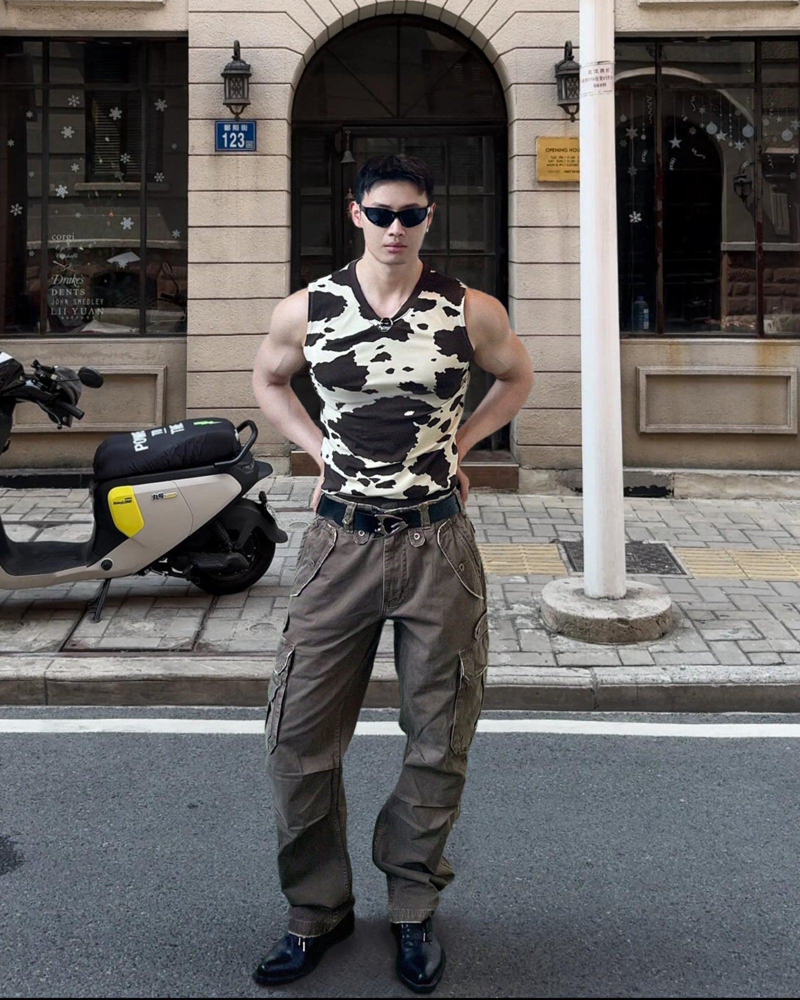 Cow Print Tank Top - product view 7
