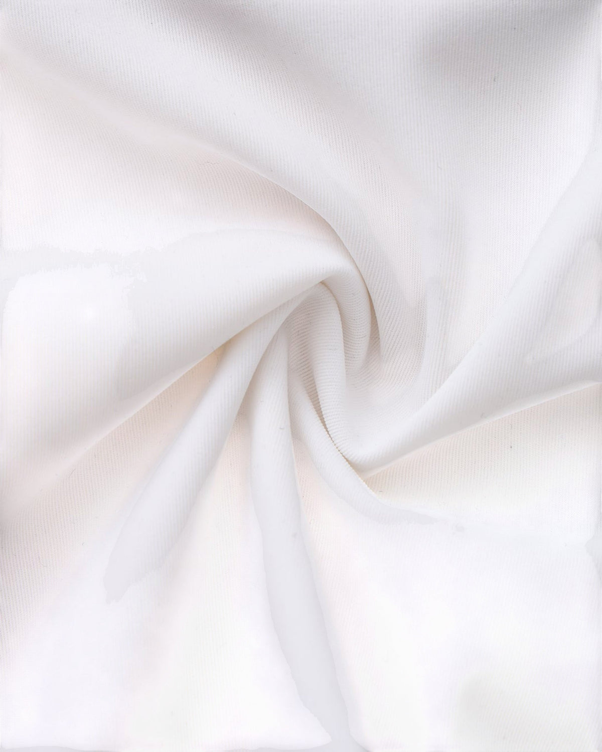 BSZN Sailor Foldover-Waist Brief, smooth white stretch-fabric close-up