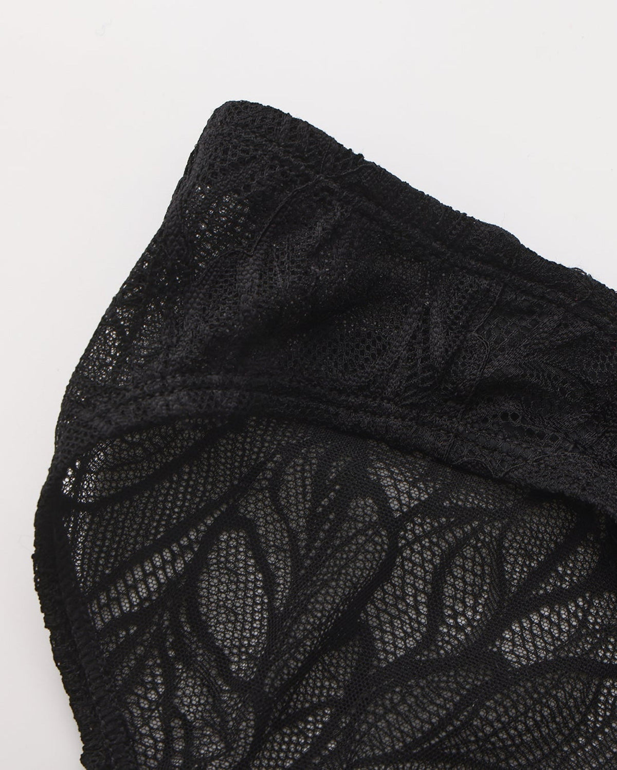 Layered Lace Mesh Brief, alternate product view 5