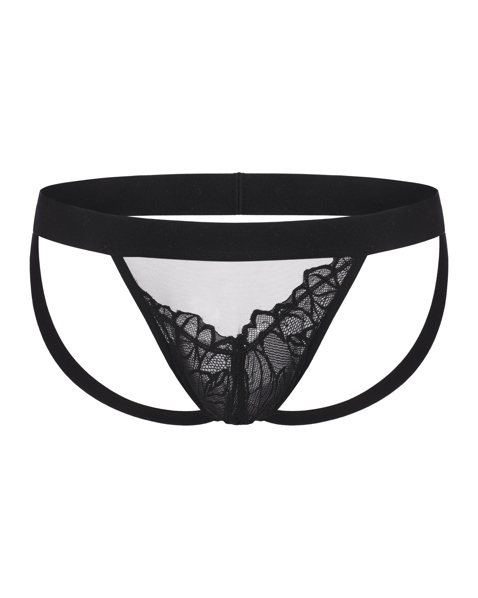 Layered Lace Double-Strap Thong - product view 1