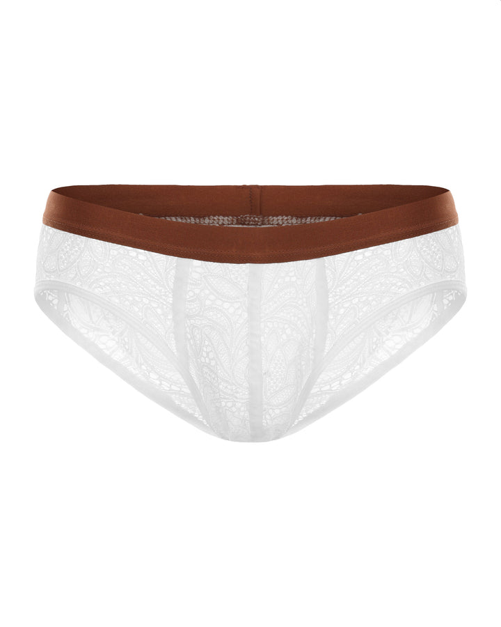 Spliced Lace Brief - product view 1