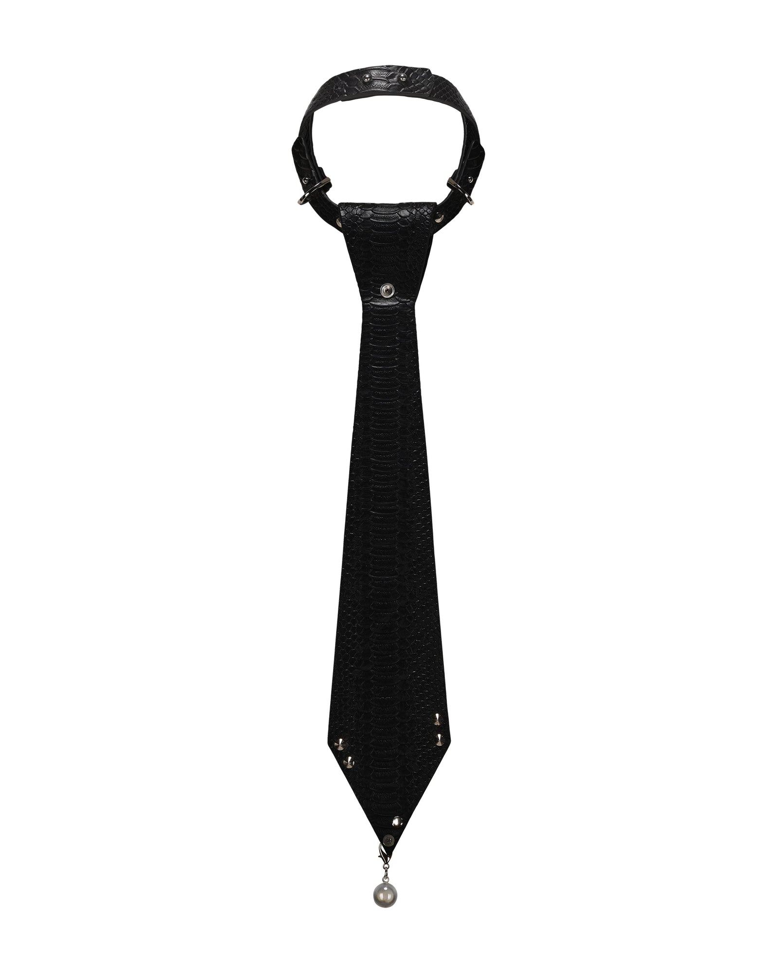 Dark Motif Tie Choker - product view 1