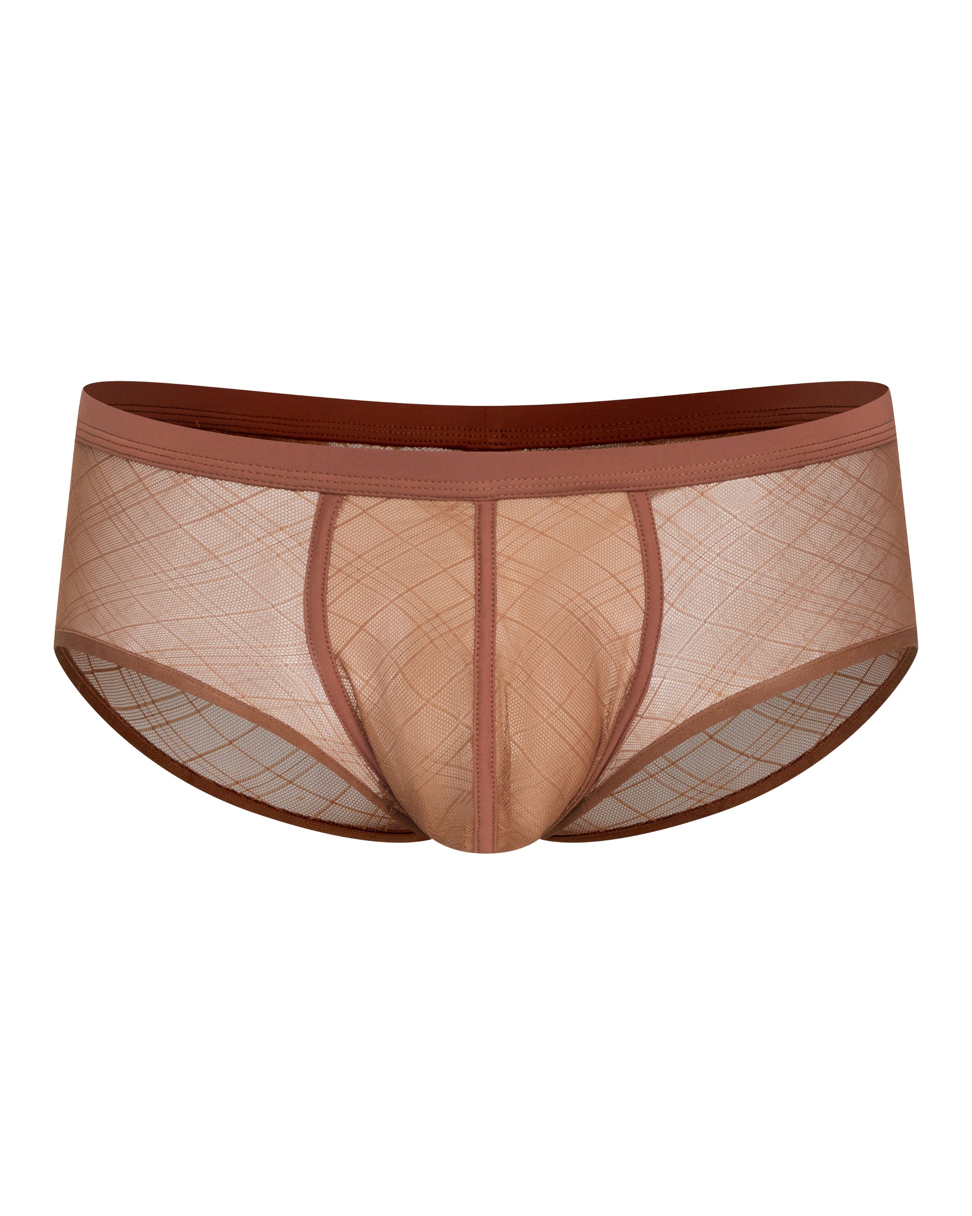 Check Mesh Boxer Brief with check mesh