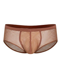 Check Mesh Boxer Brief with check mesh