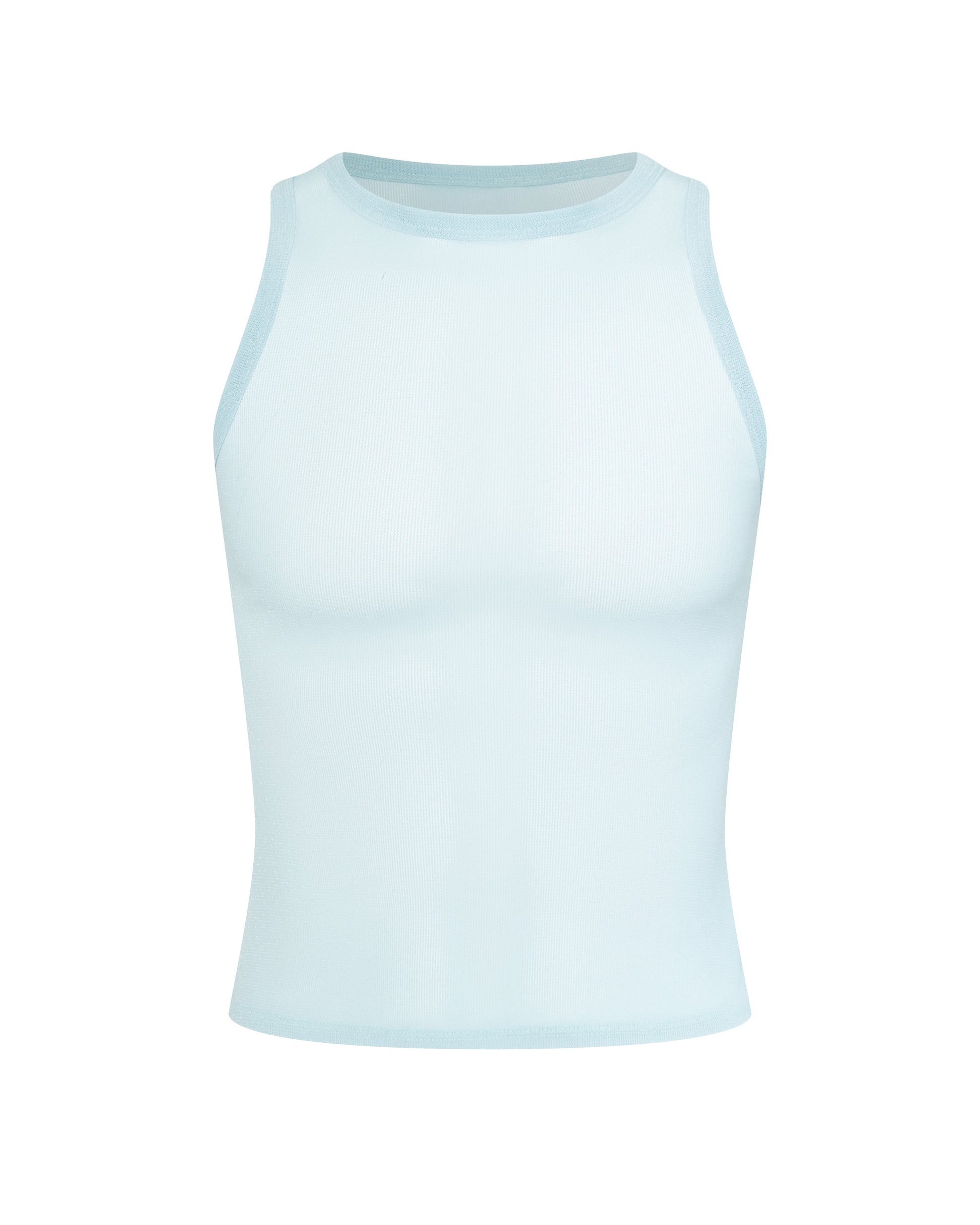 Metallic Mesh Second-Skin Tank, alternate product view 3