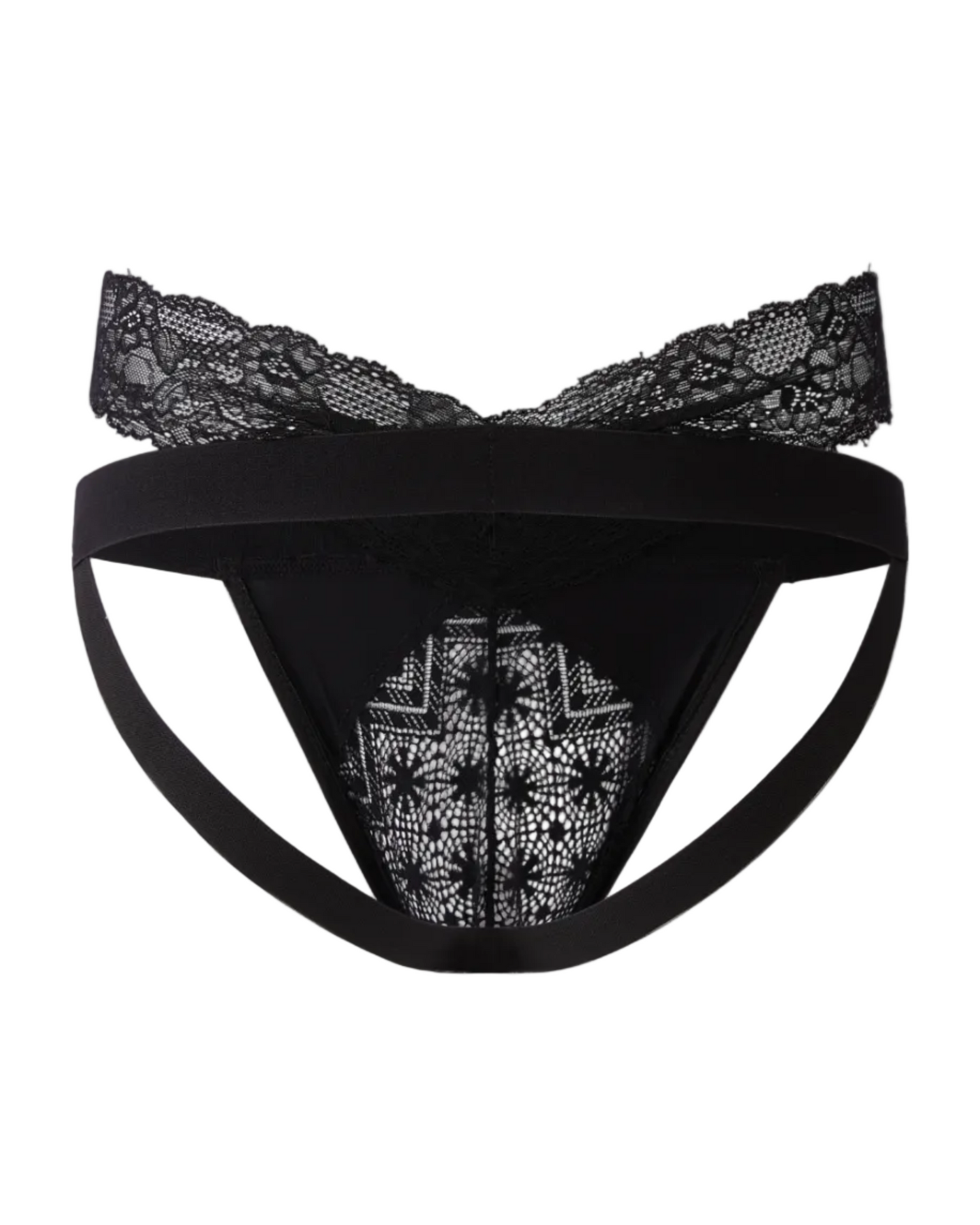 Lace Mesh Jockstrap, alternate product view 2