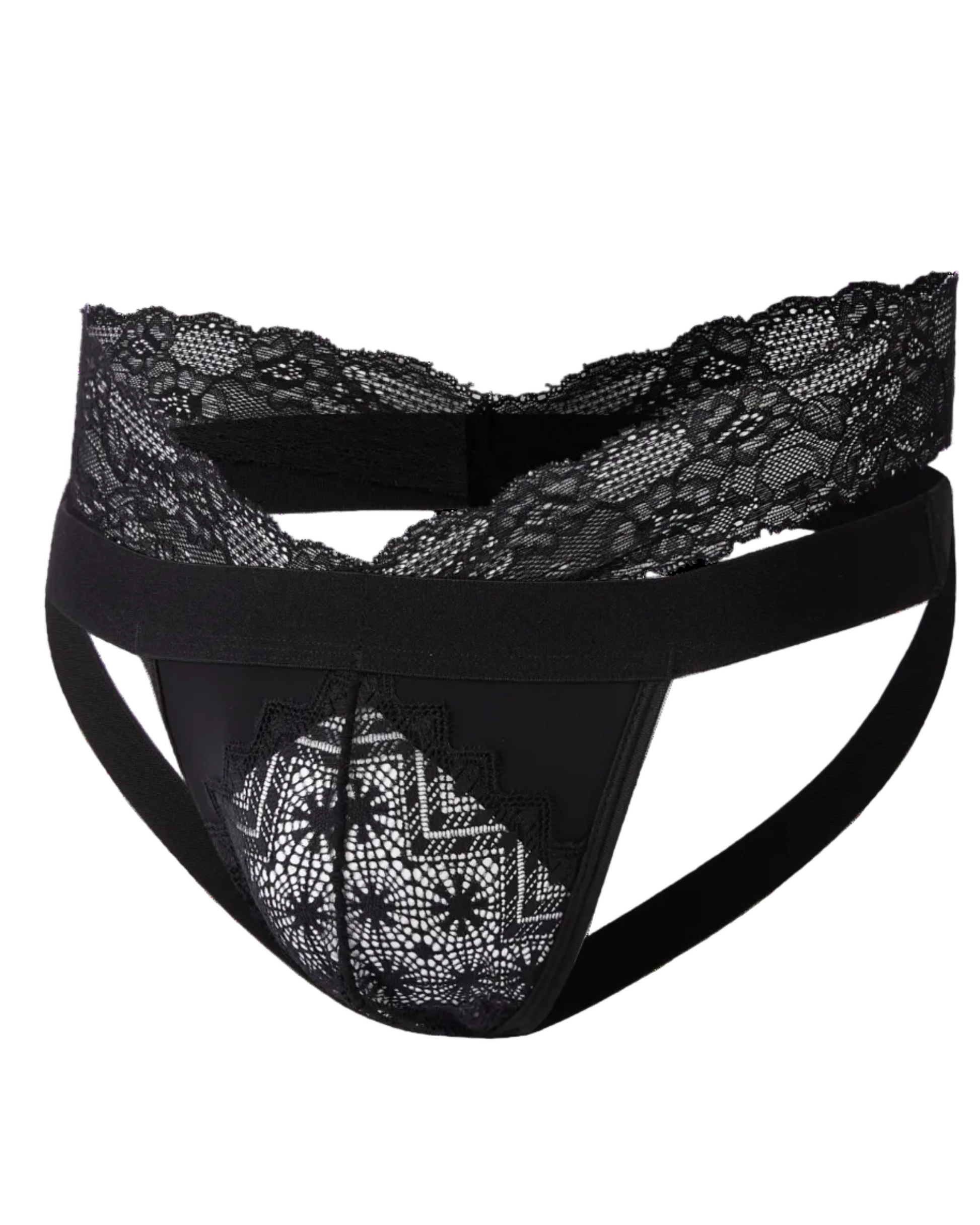 Lace Mesh Jockstrap, alternate product view 3