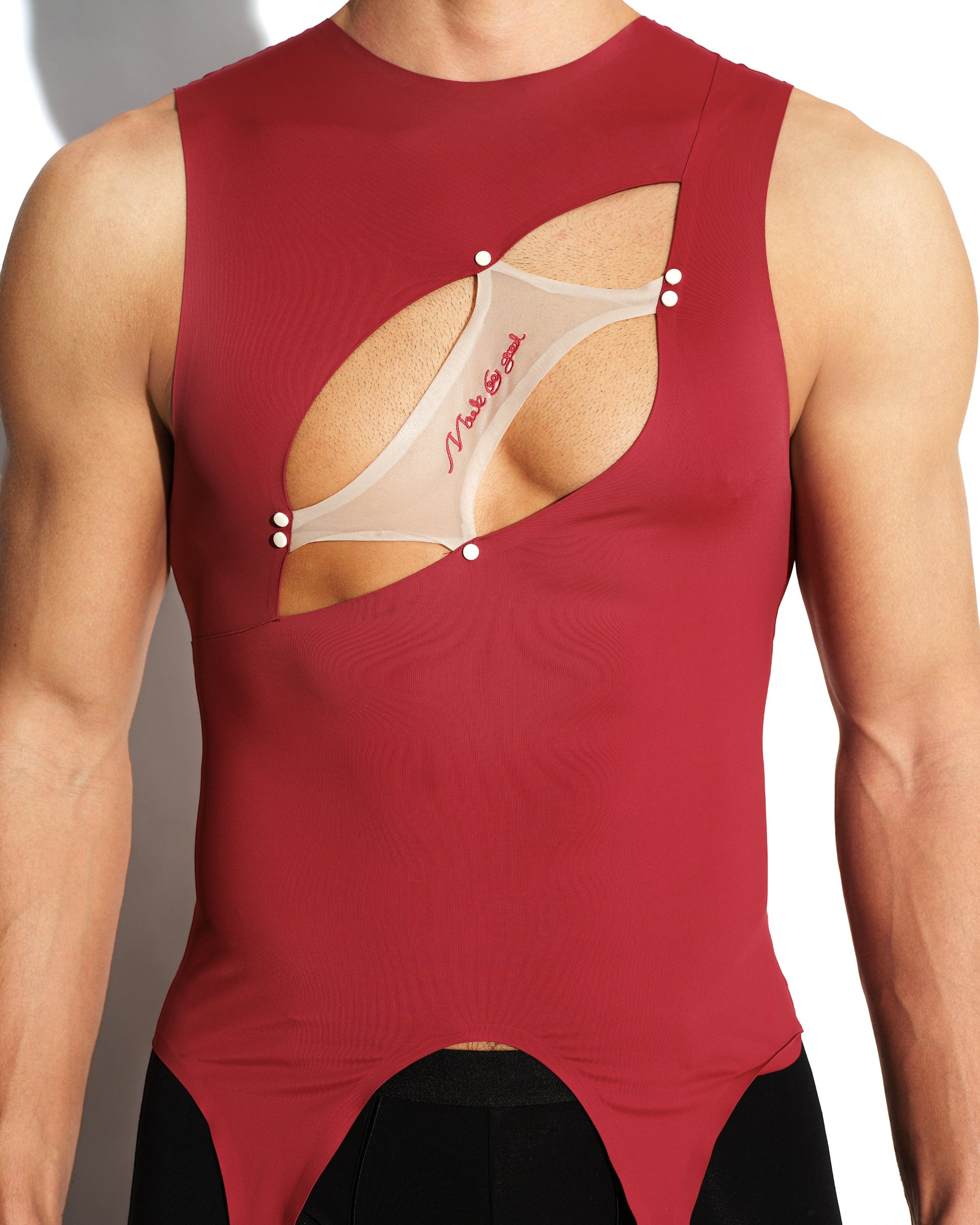 All-Seeing Eye Cutout Tank Top, alternate product view 3