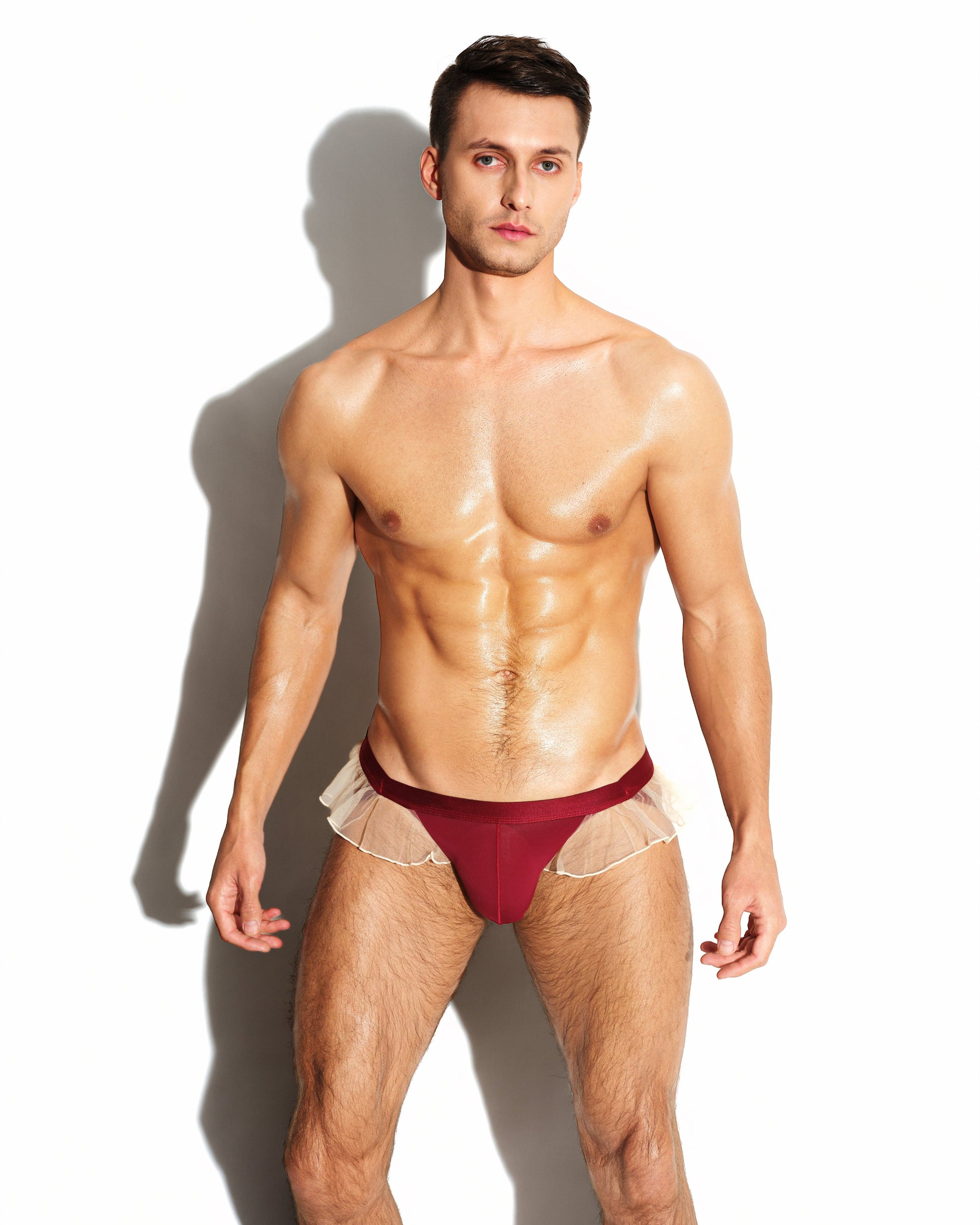 Low-Rise Ruffle Thong - product view 6
