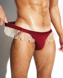 Low-Rise Ruffle Thong - product view 7