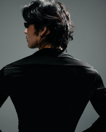 All-Seeing Eye Cutout Mesh Long Sleeve Top - product view 8