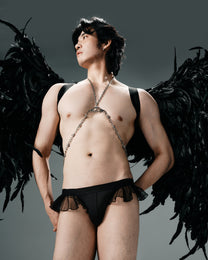 Low-Rise Ruffle Thong - product view 3