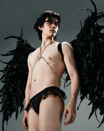 Low-Rise Ruffle Thong - product view 4