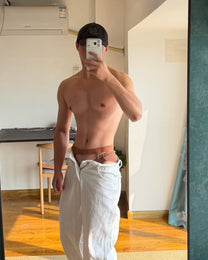 Washed Double-Waist Brief - product view 11