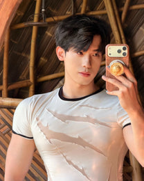 Claw Mark Distressed T-Shirt - product view 6