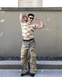 Bound Rope Graphic T-Shirt - product view 4