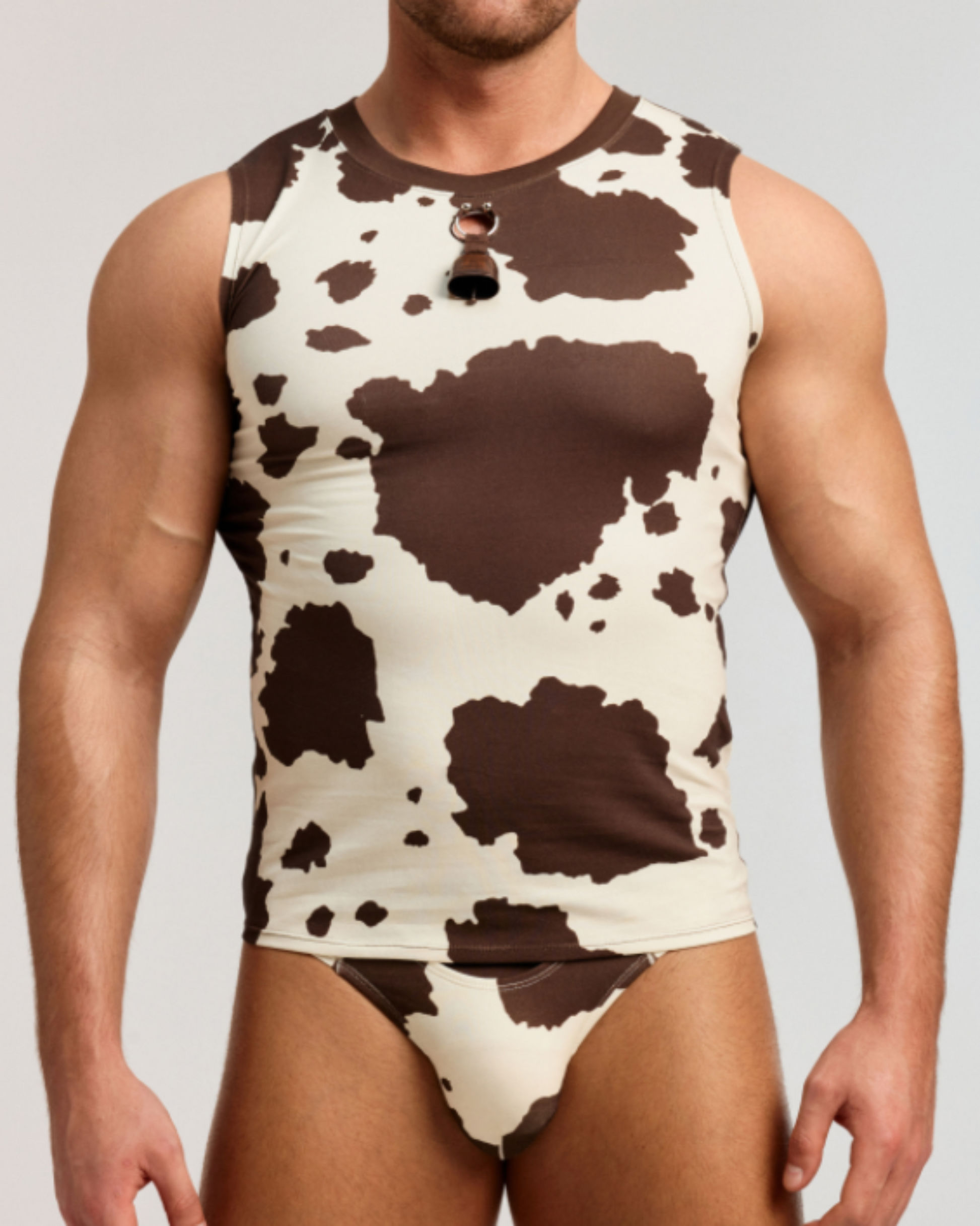 Cow Print Tank Top - product view 2