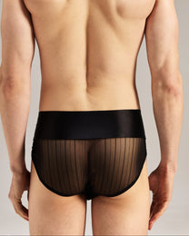 Tie-Front Sheer Brief, alternate product view 4