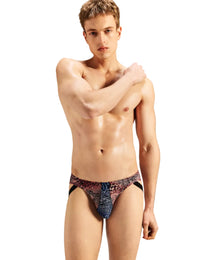 Leopard Splice Hybrid Jockstrap, alternate product view 6
