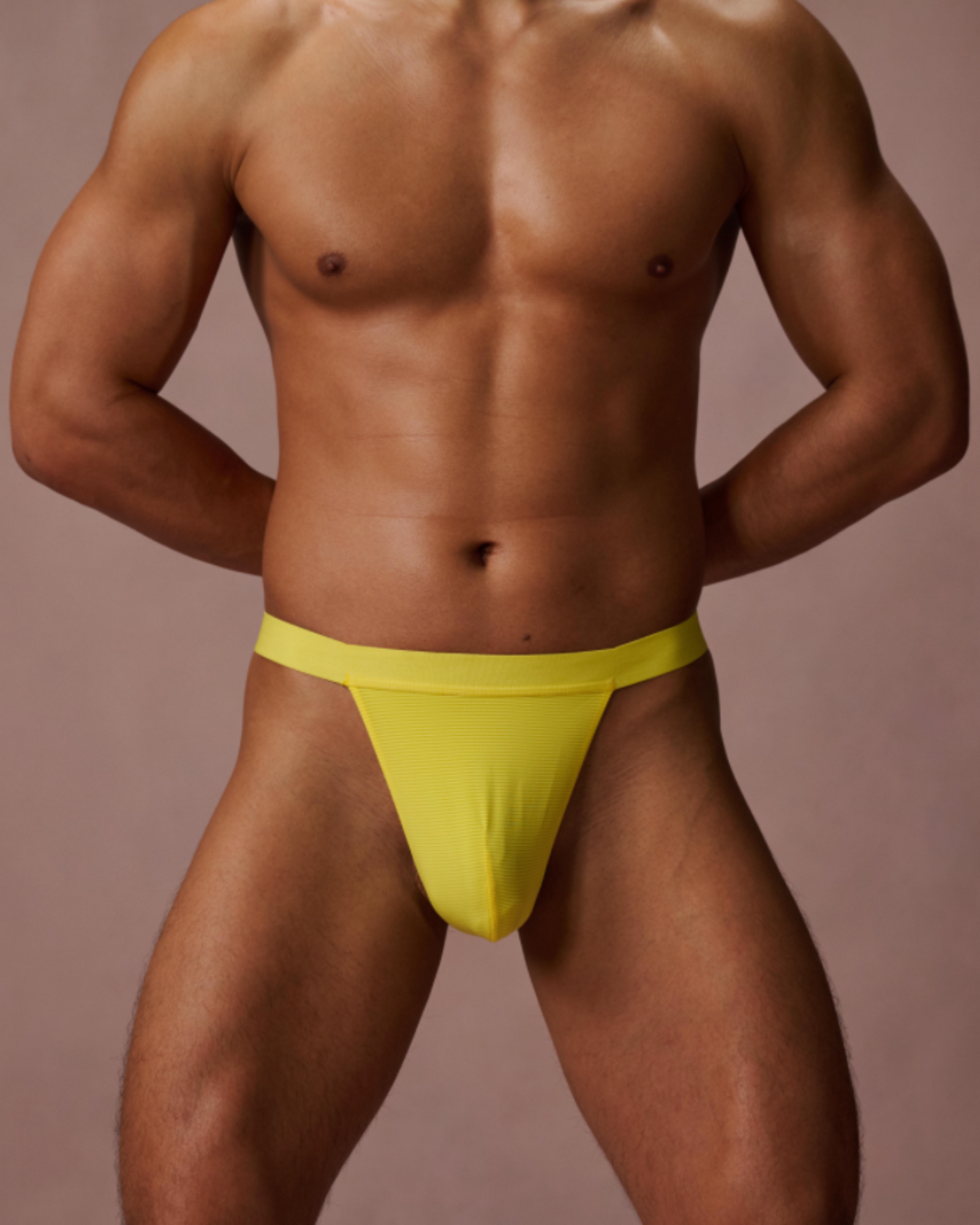 Striped Bell Thong - product view 6