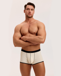 Color-Block Ribbed Boxer Brief, alternate product view 5