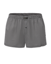 BSZN Play-Buckle Button-Open Lounge Shorts, front product view