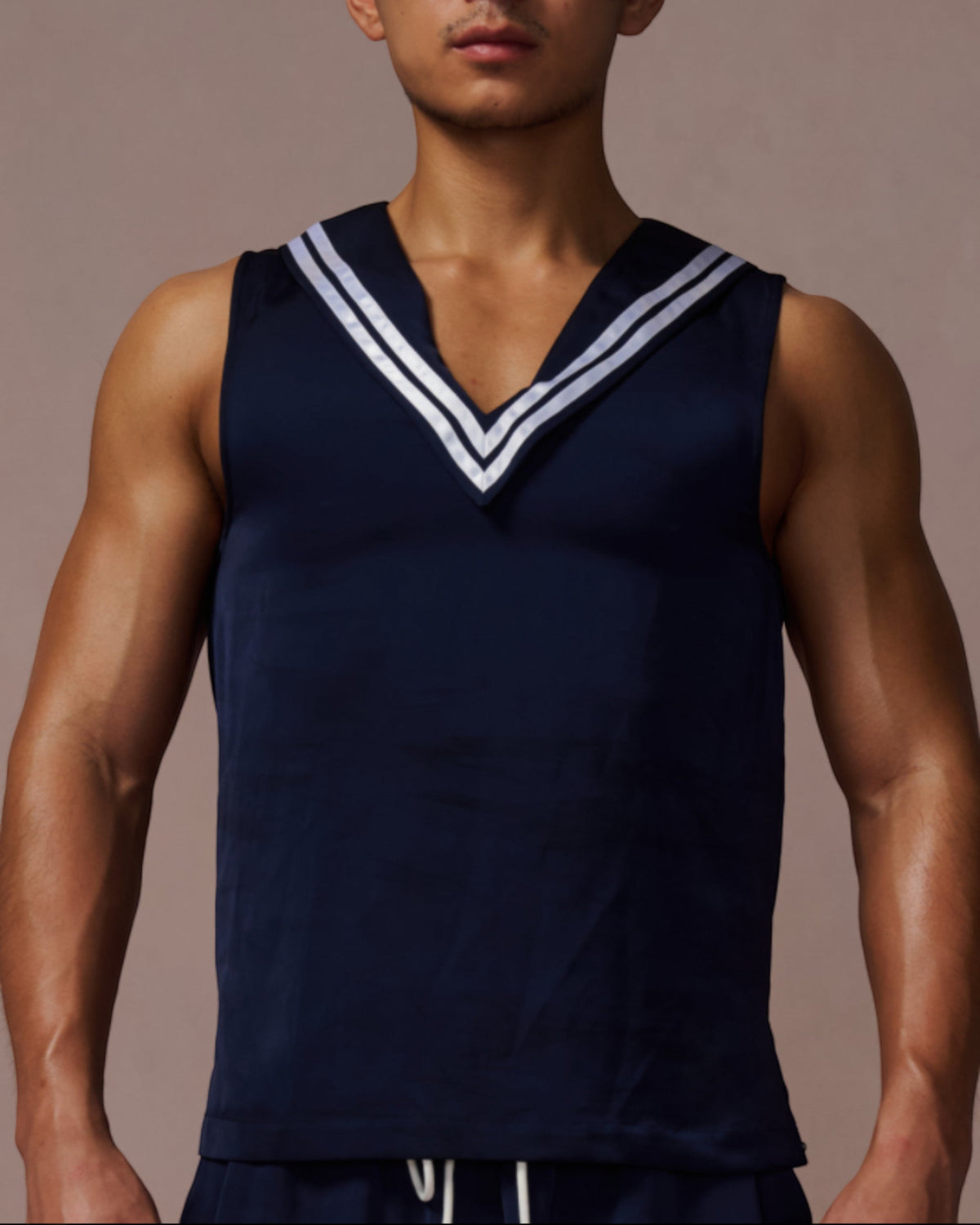 Claw Mark Sailor Tank Top