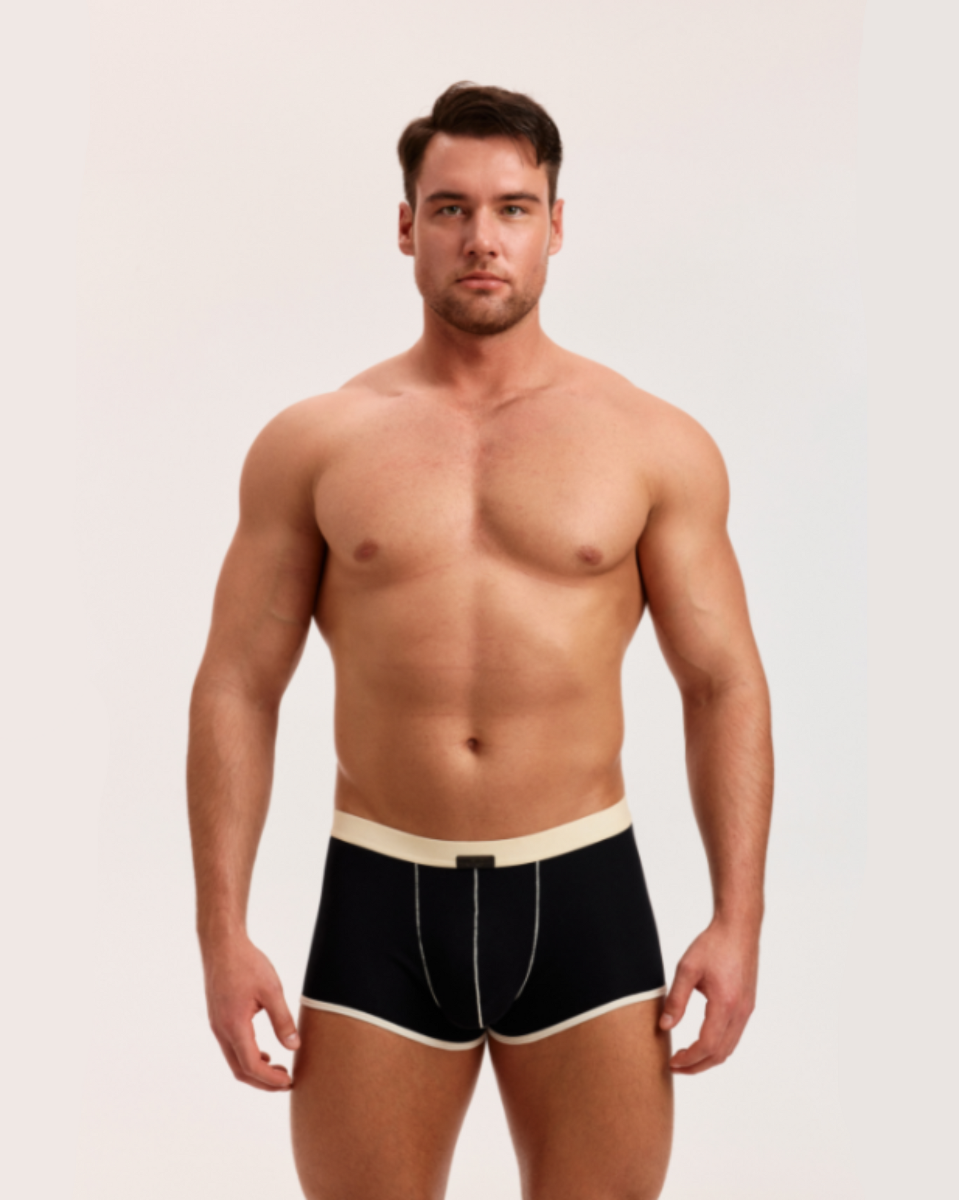 Color-Block Ribbed Boxer Brief, alternate product view 4