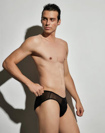Enter Me Sheer Cutout Brief