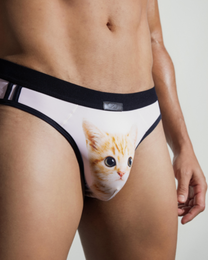 BSZN Playful Animal-Graphic Brief, alternate product view 2