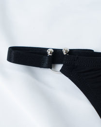 Metal Ring Sheer Thong, alternate product view 6