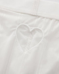 Heart Cutout Pinstripe Brief, alternate product view 7