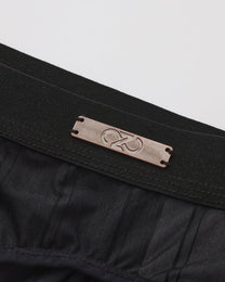 Heart Cutout Pinstripe Brief, alternate product view 8