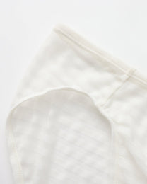 Ruched Sheer Stripe Brief
