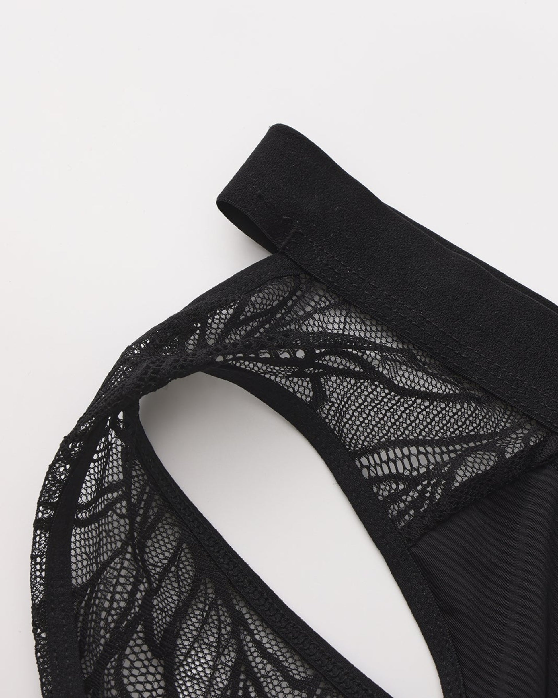 Cutout Panel Lace Brief - product view 7