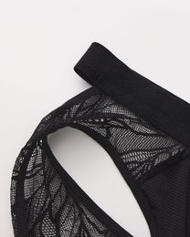 Cutout Panel Lace Brief - product view 7