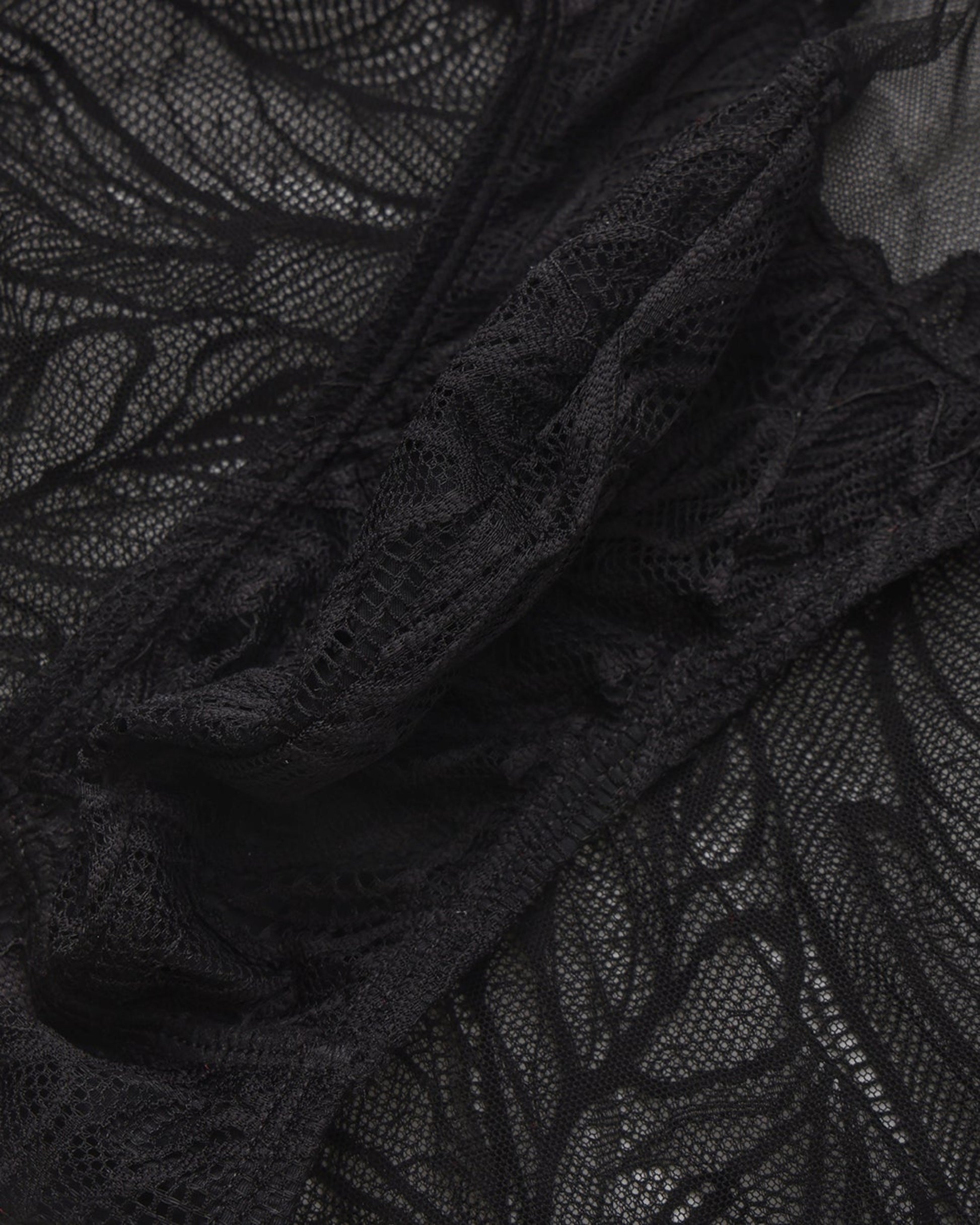 Layered Lace Mesh Brief, alternate product view 6