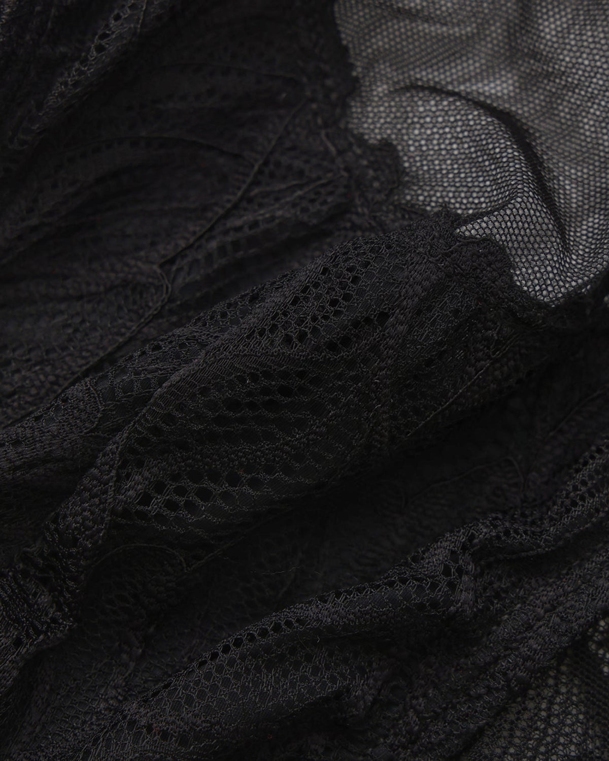 Layered Lace Mesh Brief, alternate product view 7