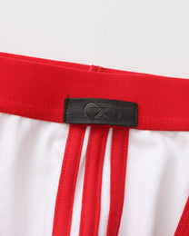 BSZN Vivid Contrast Pouch Jockstrap, contrast pouch frame and logo detail