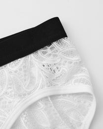 Spliced Lace Brief - product view 10