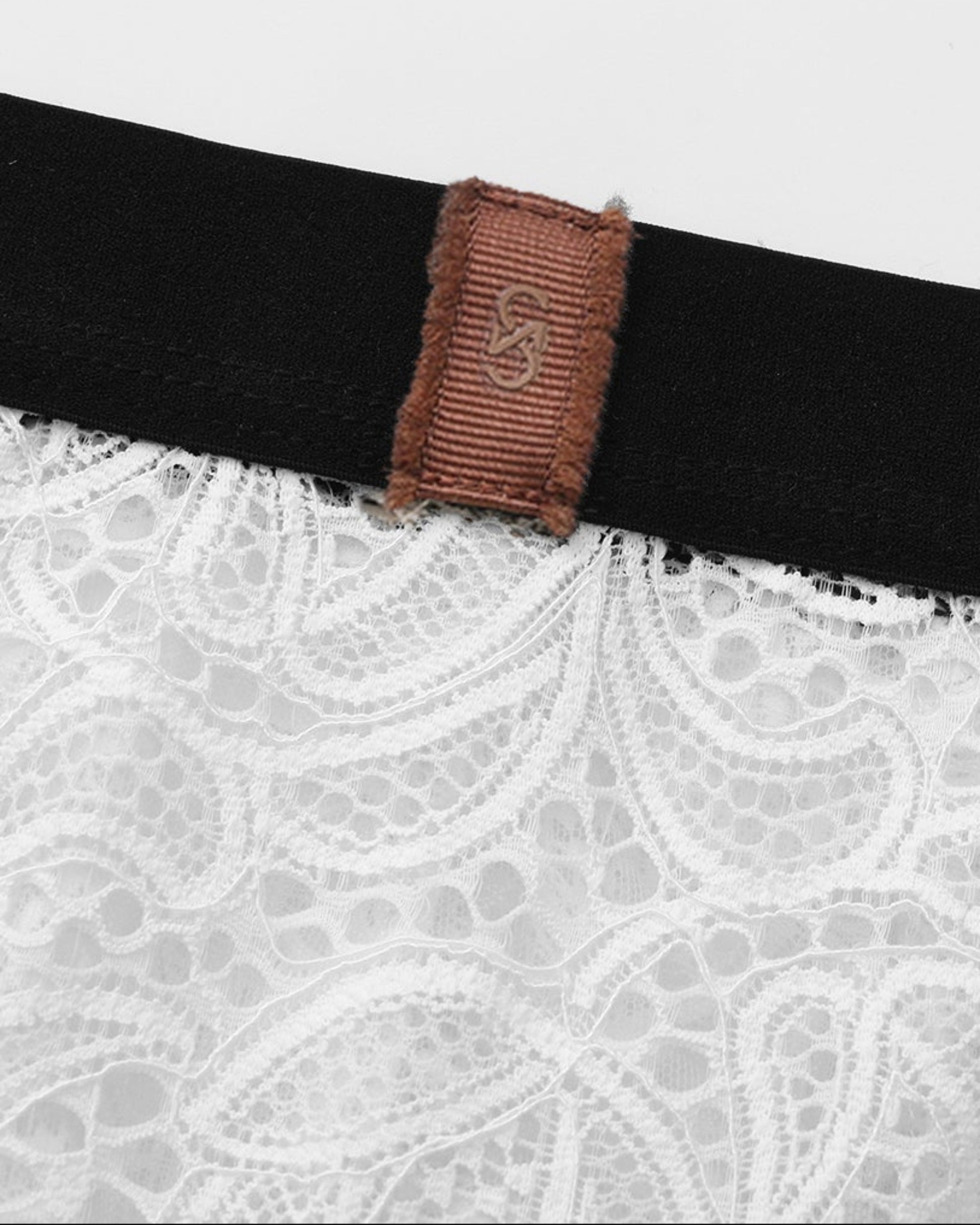 Spliced Lace Brief - product view 11