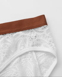 Spliced Lace Brief - product view 13