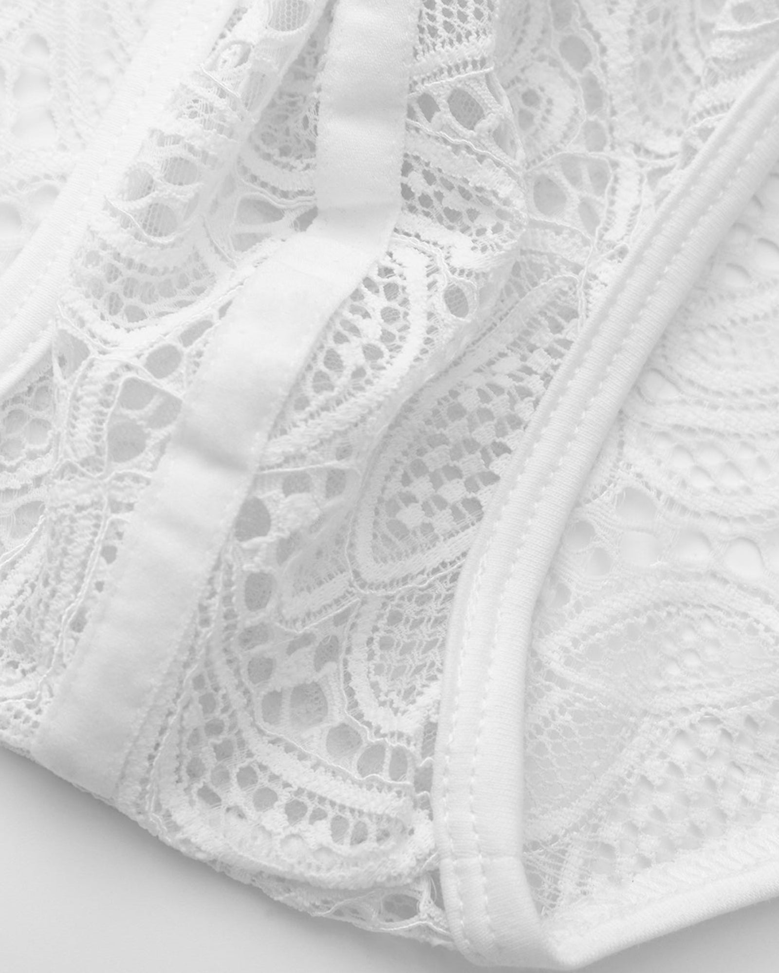 Spliced Lace Brief - product view 14
