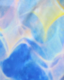 BSZN Neon Shadow Swim Brief, aquatic blue print detail