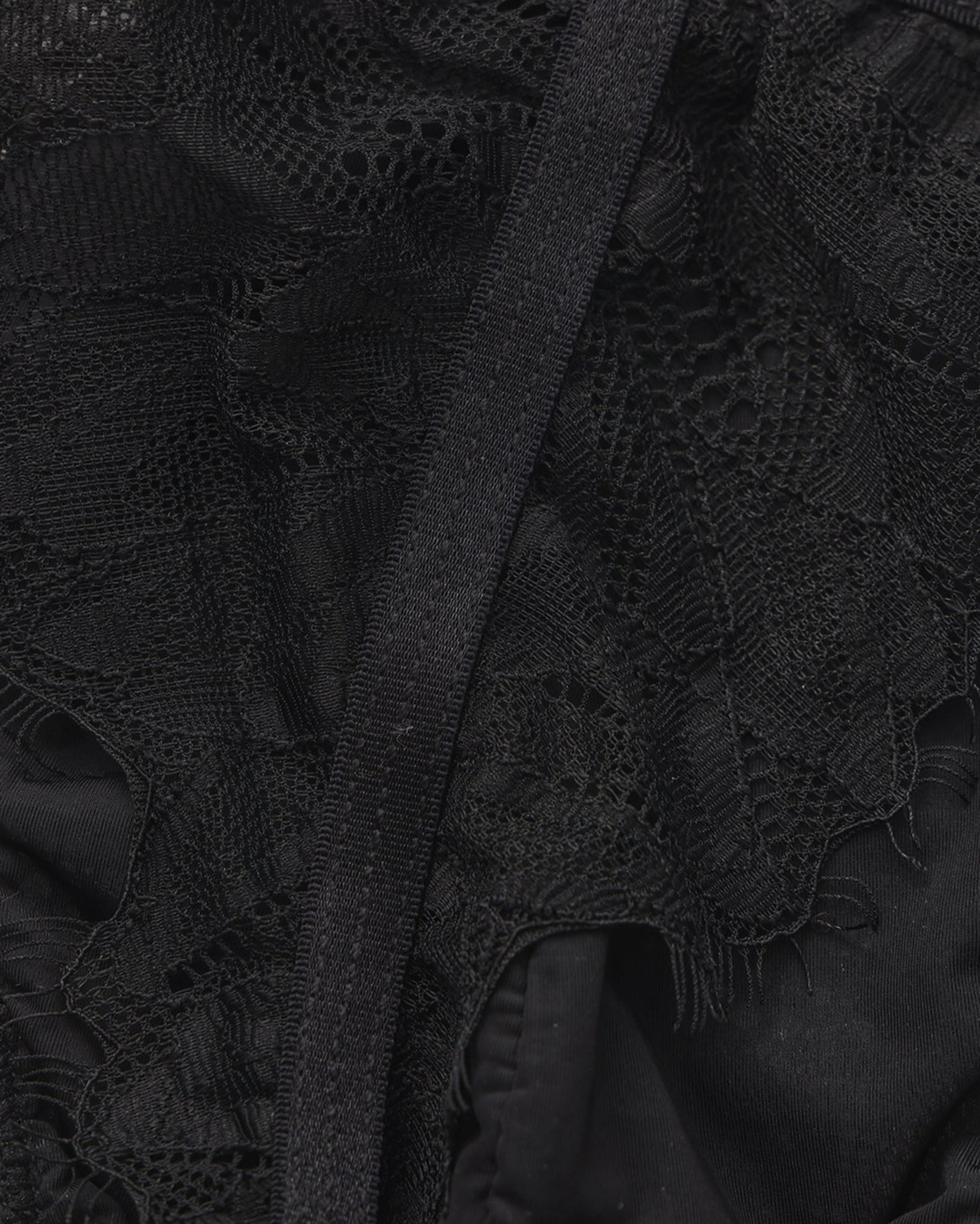 Ruffle Lace Double-Strap Thong - product view 14