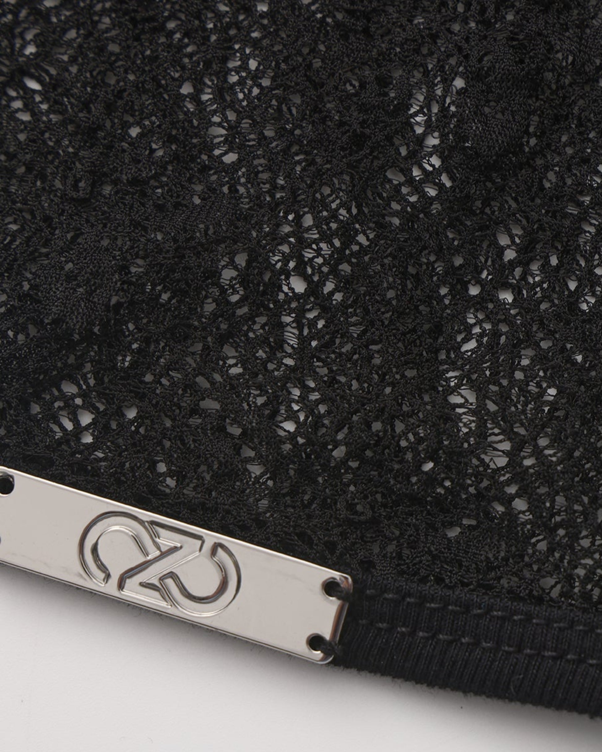 Distressed Mesh Cutout Tank Top - product view 10