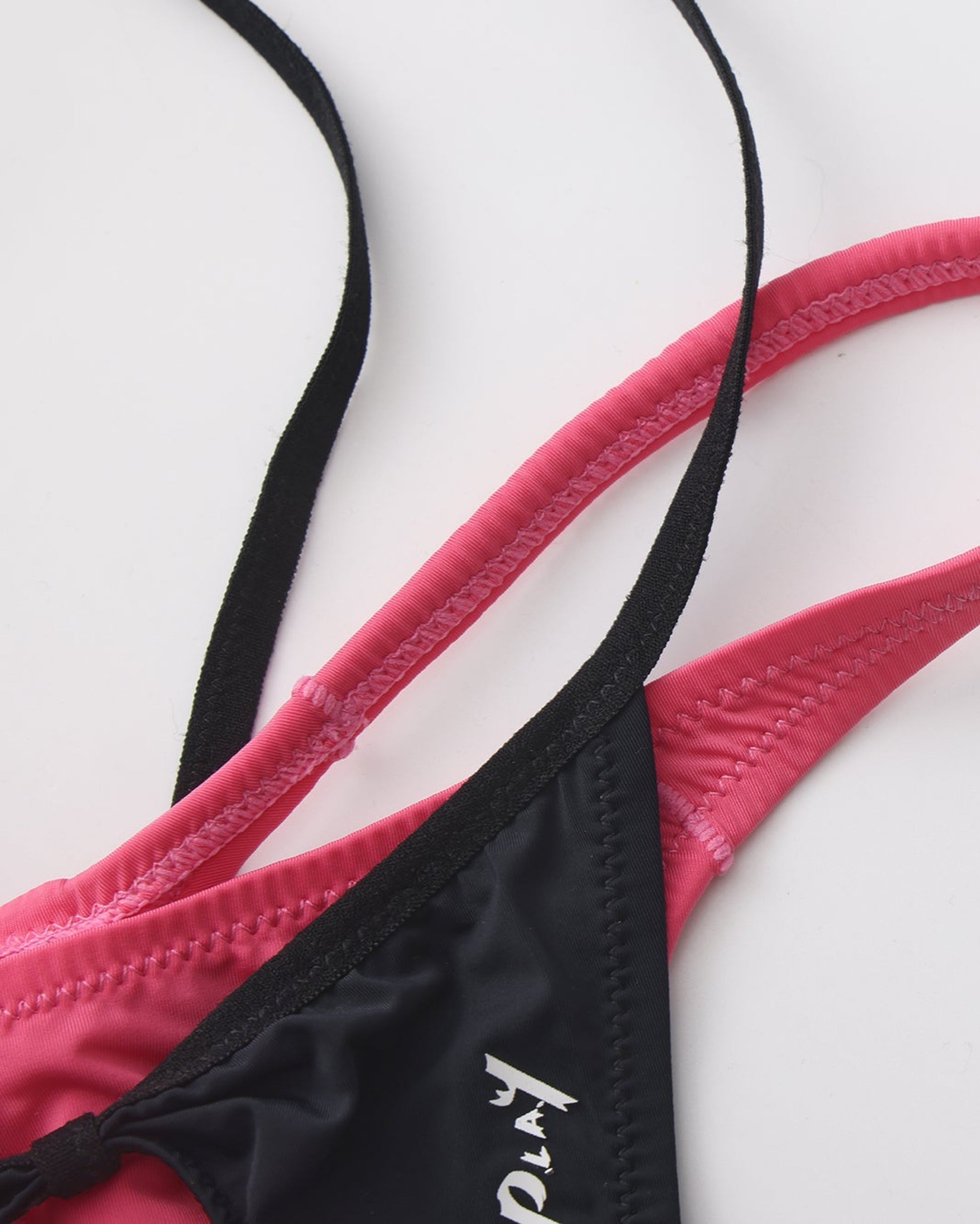 BSZN Heartlift Iridescent Pouch Thong, alternate product view 9