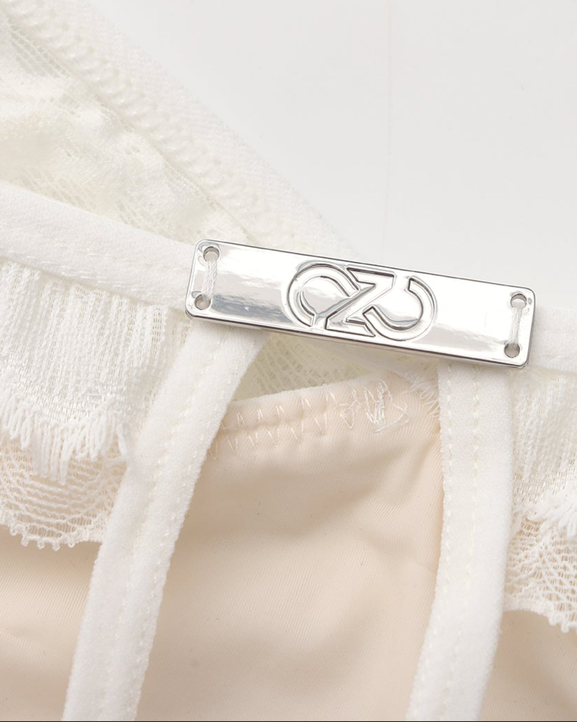 Adjustable Lace Cutout Brief, alternate product view 9
