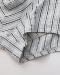 BSZN Two-Sided Player Stripe Boxer Jock, gray leg opening construction detail